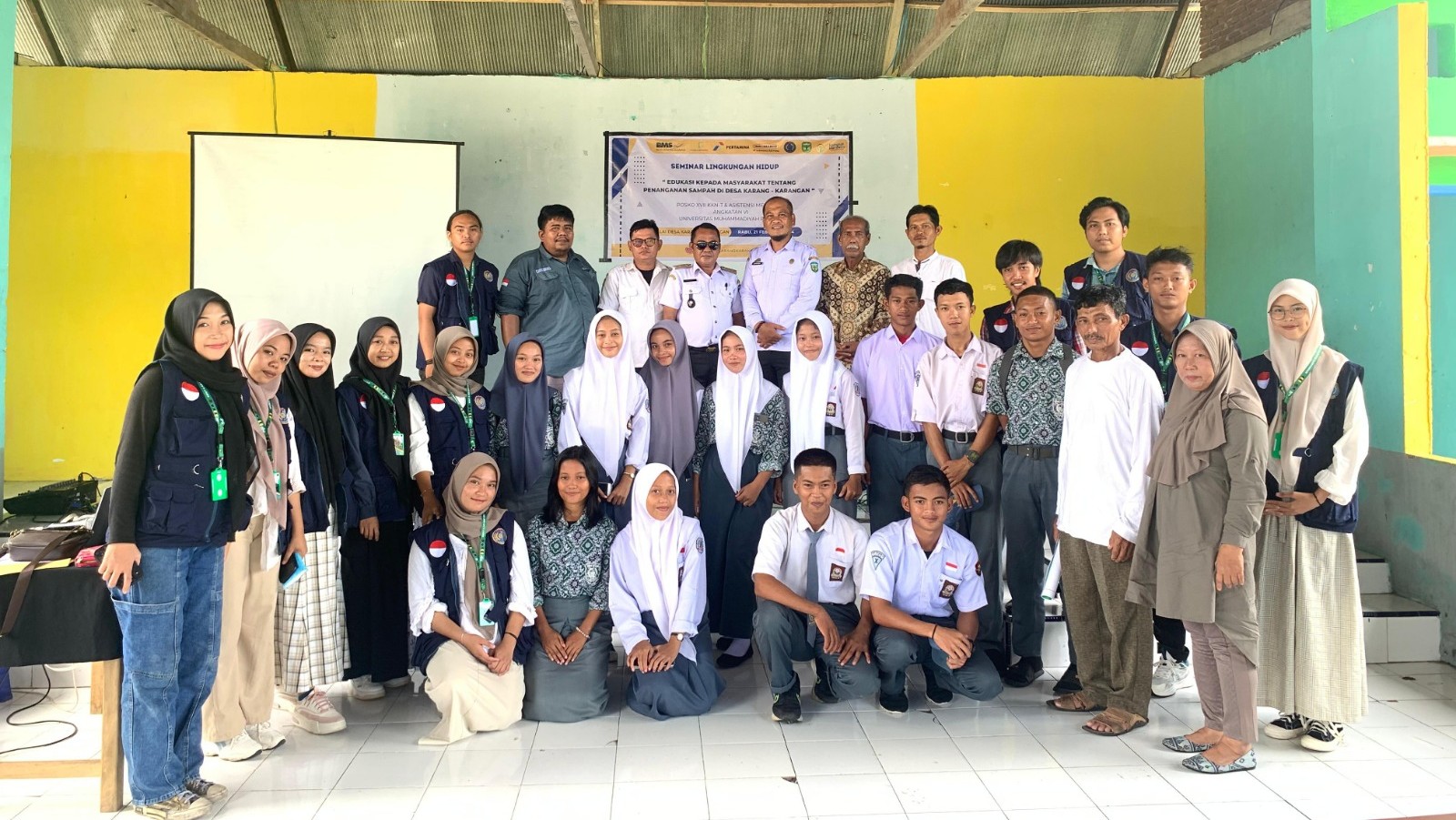 KKN-T dan Asistensi Mengajar UMP Gelar Seminar Lingkungan Hidup di Karang-karangan